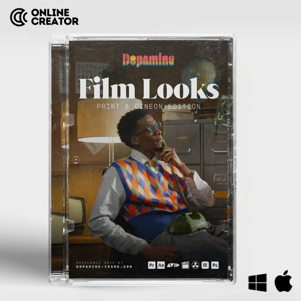 Dopamine Frame – Film Looks Video LUTs