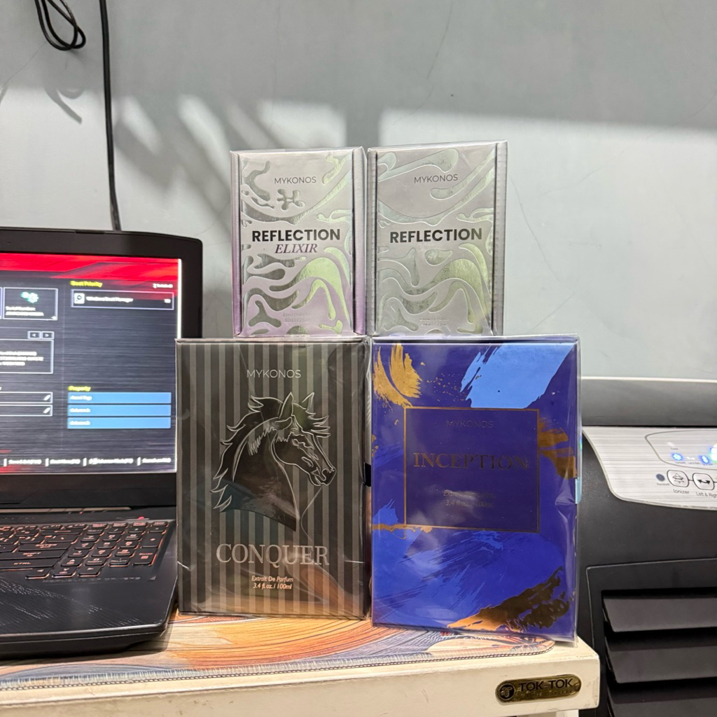 [ READY ] Mykonos Inception 100ml, Reflection 50ml, Reflection Elixir 100ml, Conquer 100ml