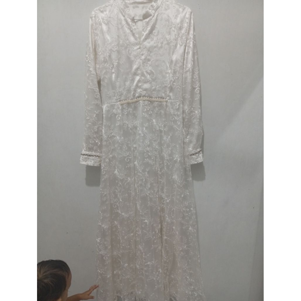 PL Baju Gamis pengantin muslimah /wedding dress