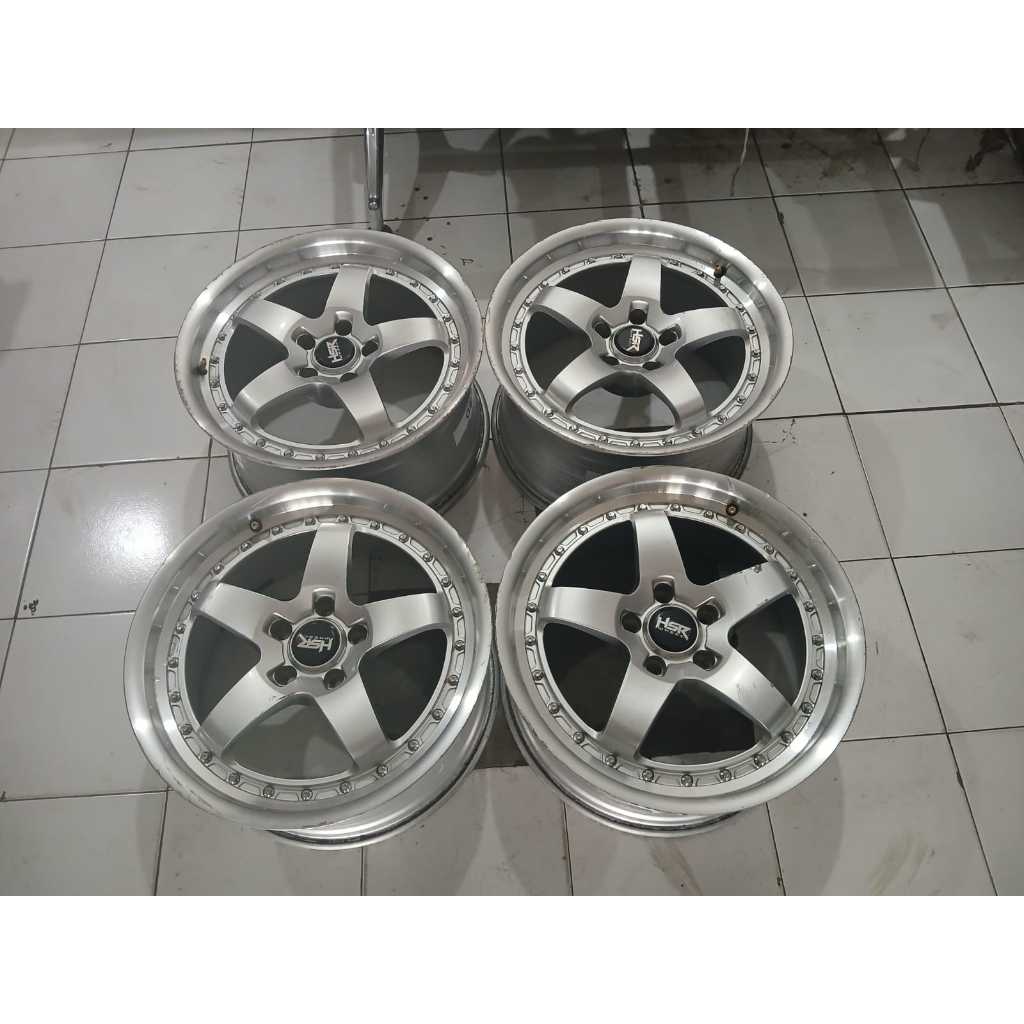 VELG MOBIL SECOND HSR BOB RING 18 LEBAR 8 PCD 5X114,3 // INNOVA CIVIC ACCORD DLL