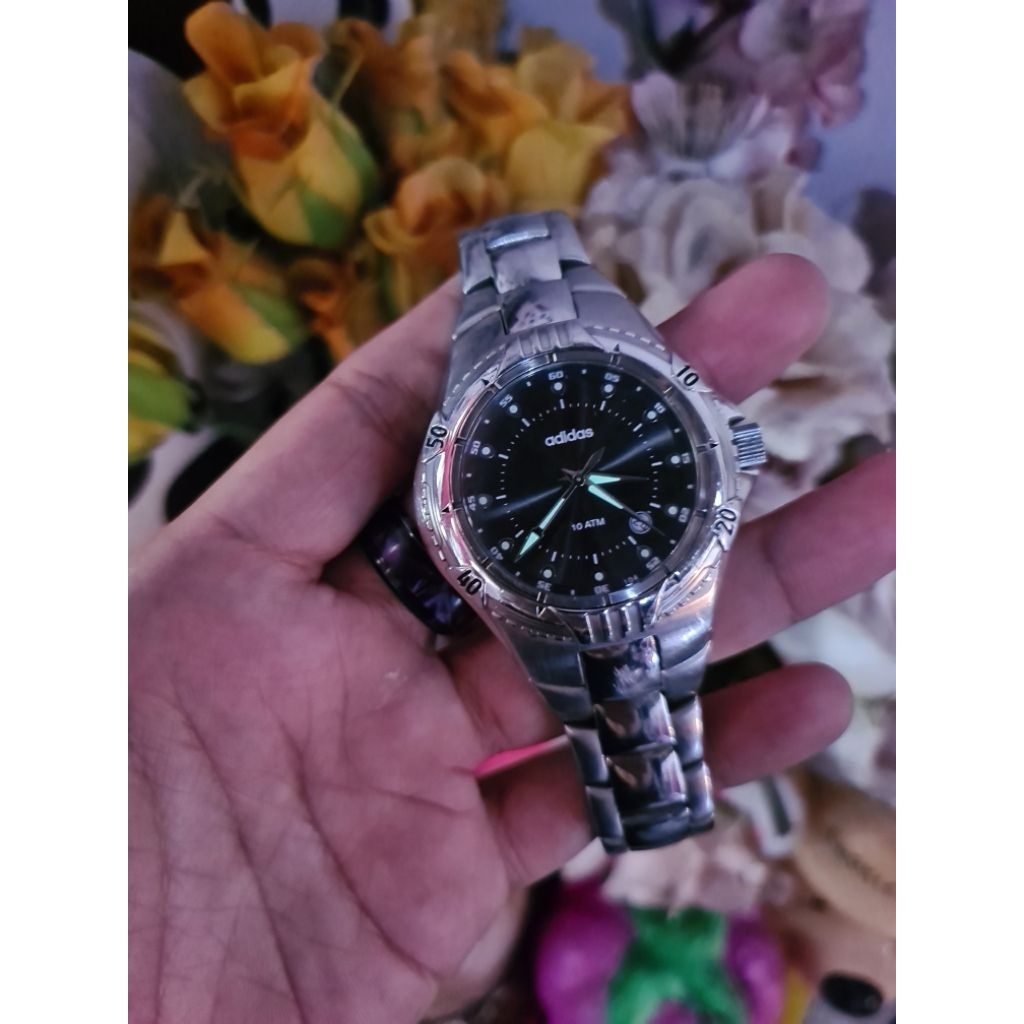 Jam tangan Adidas 316L vintage rare item original