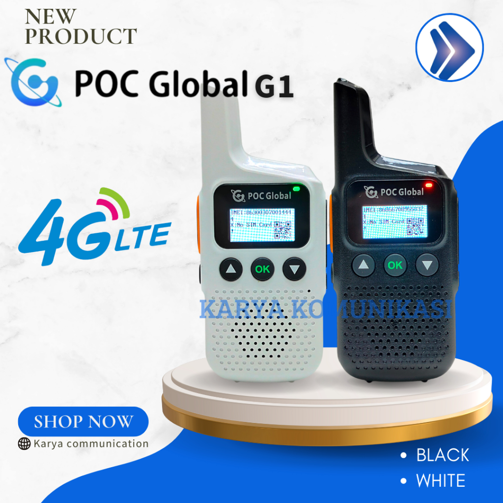 HT POC Global G1 Walkie Talkie 4G/5G Mini