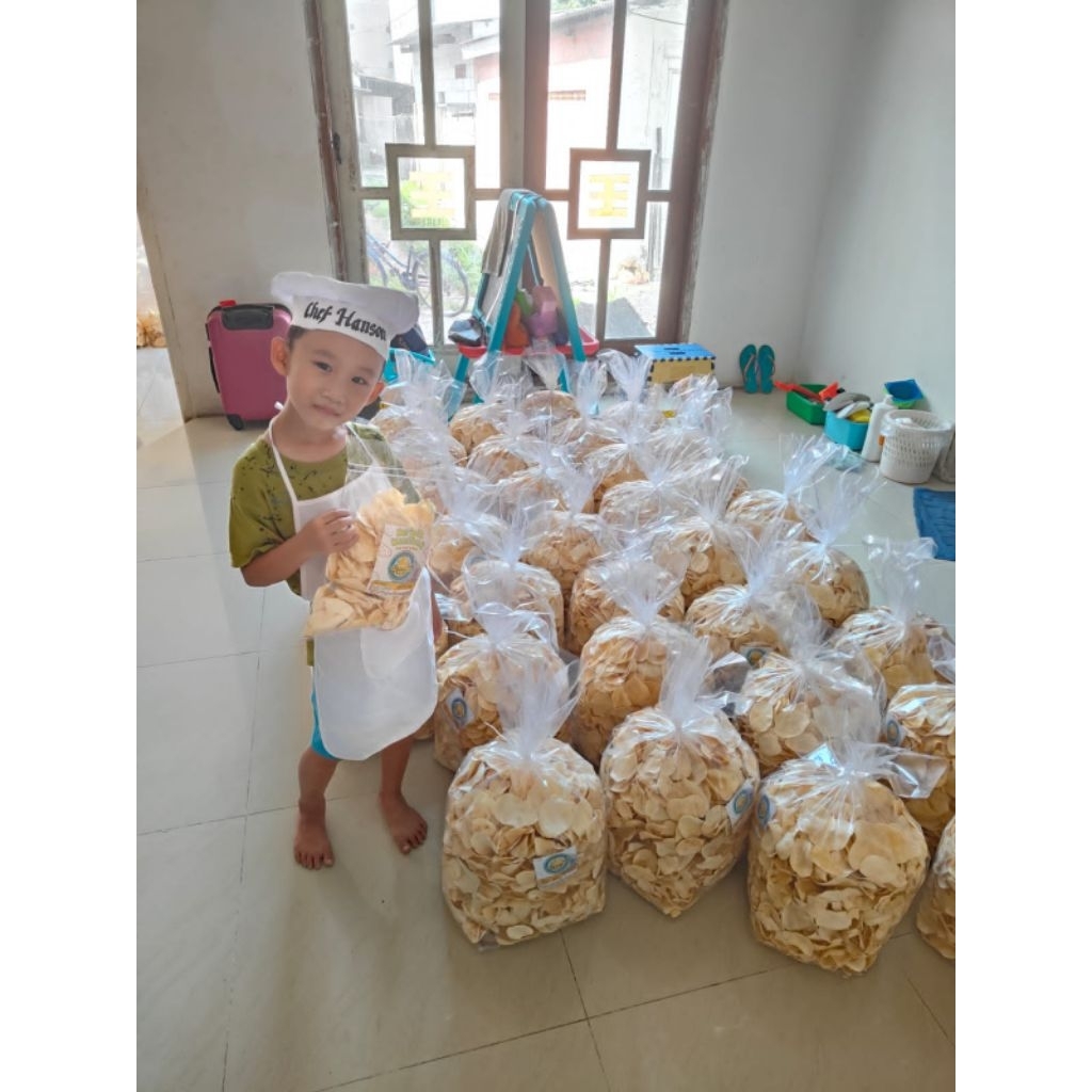 Keripik Kentang Kepoe 1000gram 1kg Keripik Kentang Putih