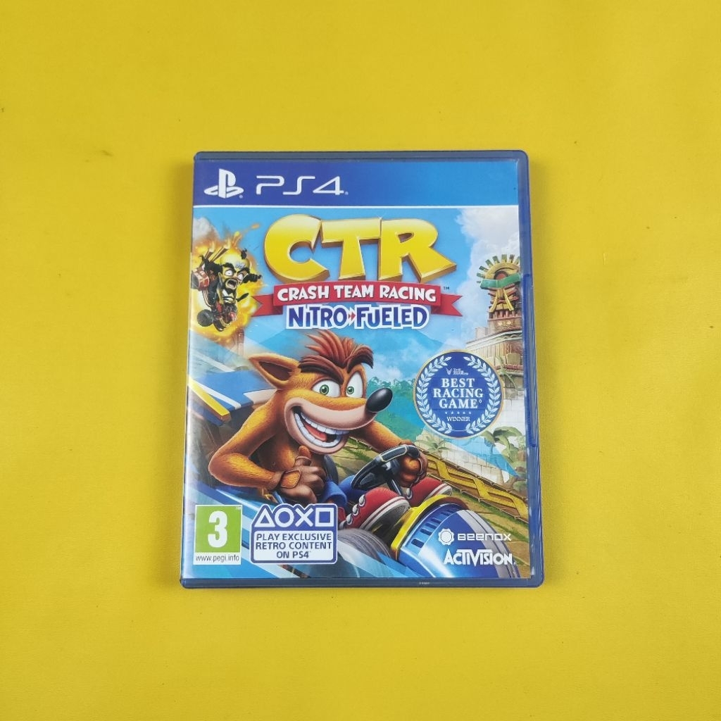 PS4 CTR Crash team racing BD Kaset Game PS 4 PlayStation