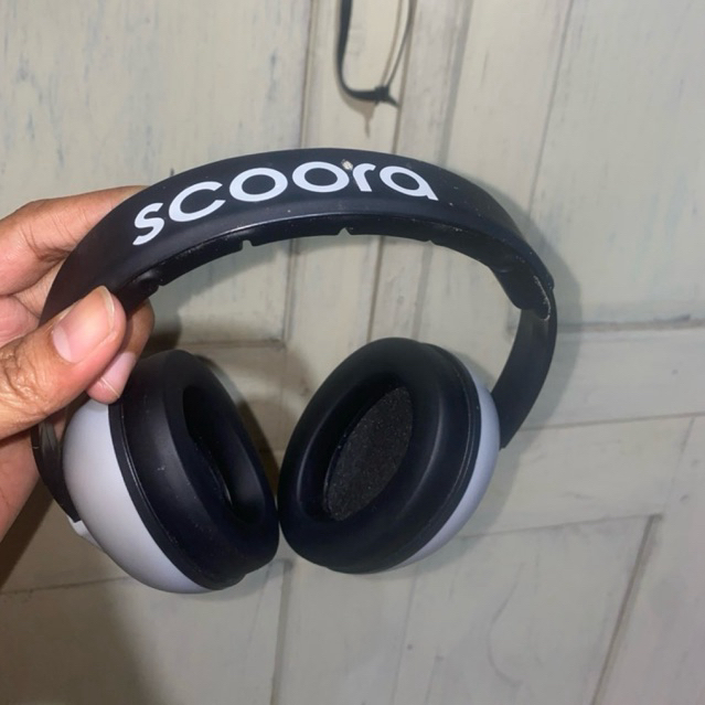 Preloved SCOORA Cronos Lite Baby Earmuff - Pelindung Telinga Bayi Ringan, Desain Lembut, Dapat Dises