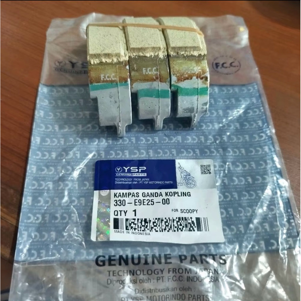 Kampas Ganda YSP Honda Scoopy (2017–2020) K16