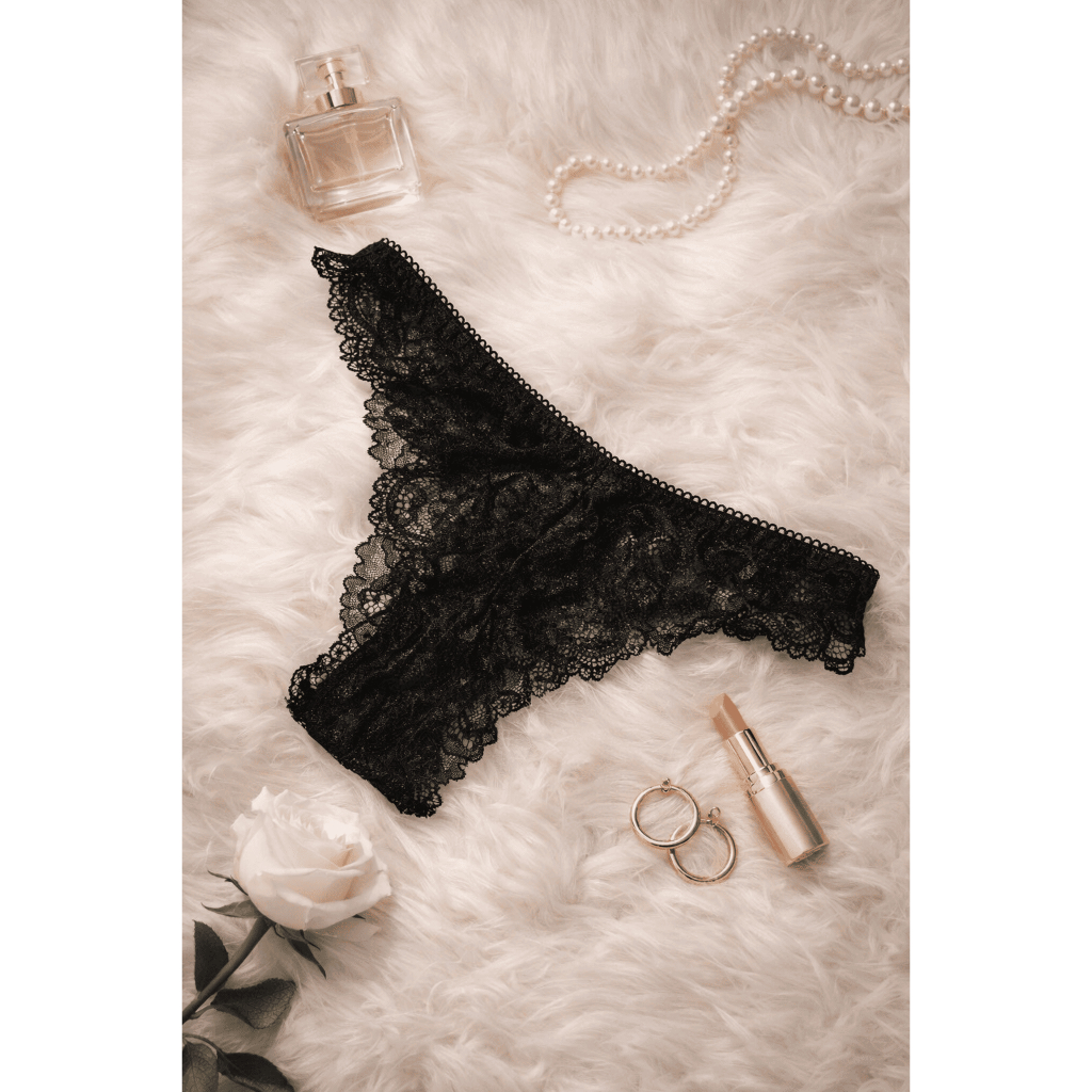 IMPORT Underwear Panties Lace Celana Dalam Renda Thong Gstring CD Merah