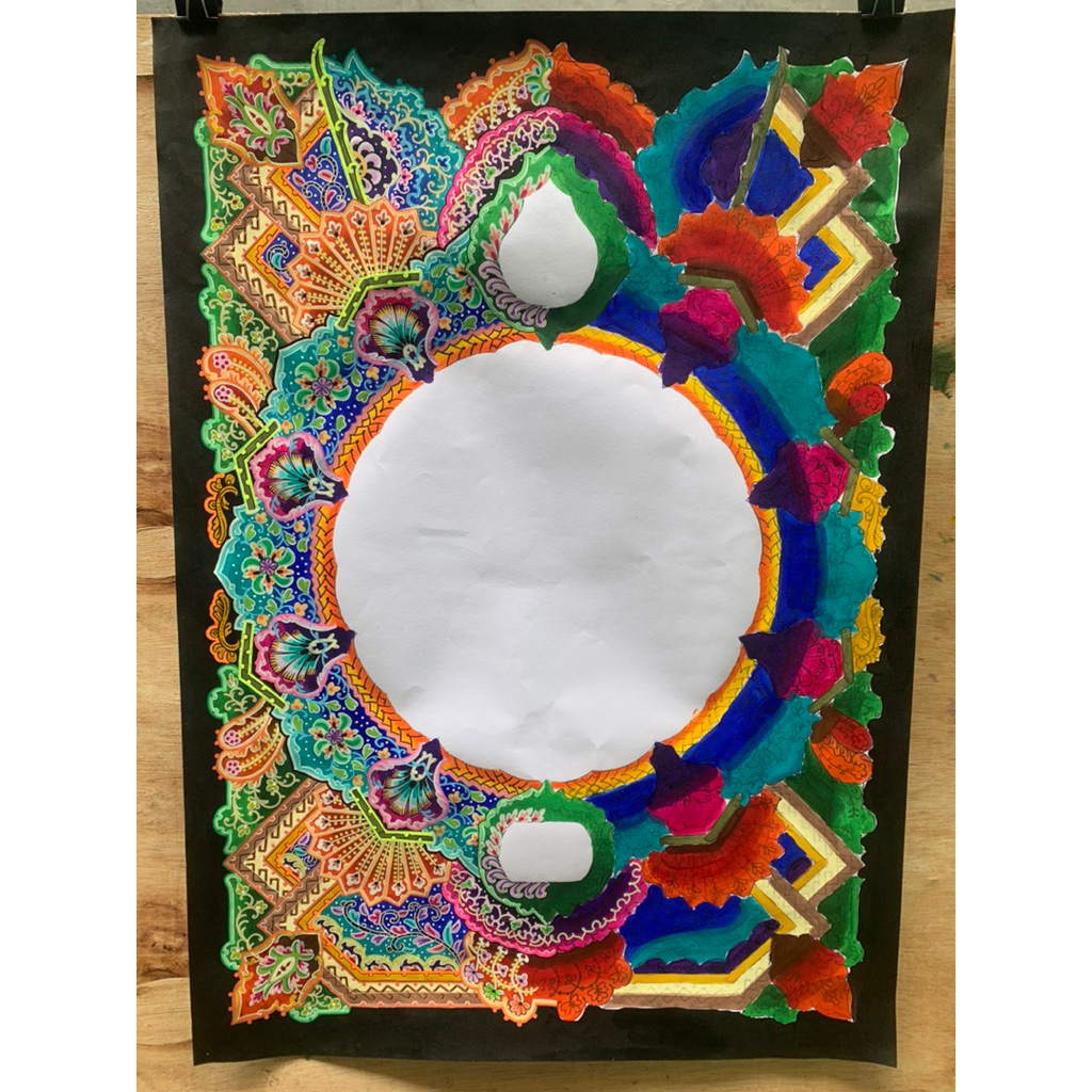 mal mushaf /  mal kaligrafi hiasan mushaf