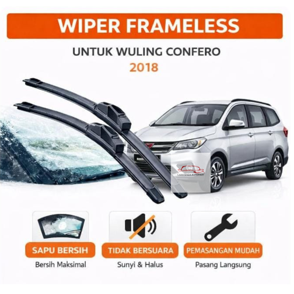 Wiper Frameless Wuling Confero Wiper Wuling Confero S Wiper Wuling Confero DB Wiper Wuling Confero D