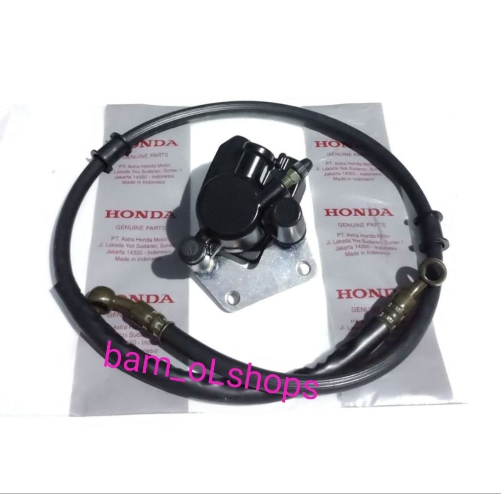 selang rem depan+kaliper depan honda gl pro,gl max,gl pro neotech,cb 100,Gl 100