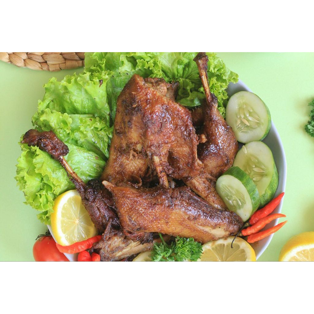 Bebek bakar dan Ayam bakar ungkep super empuk