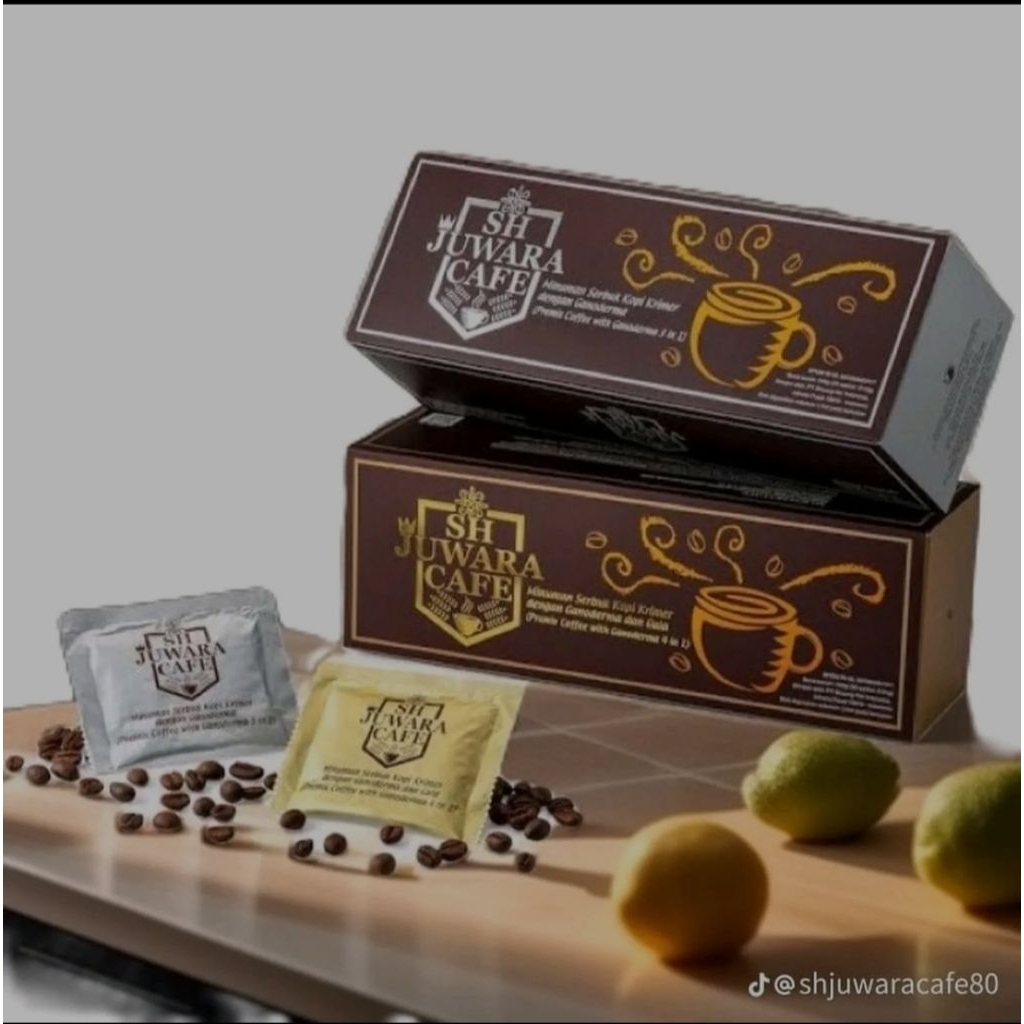 Kopi Serbuk Original Jawara Cafe Varian 3In1(Pahit) & 4In1(Manis)
