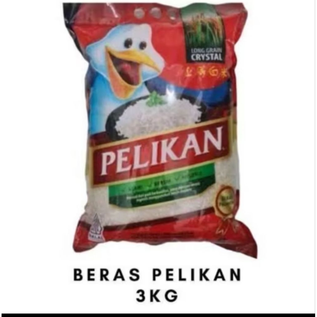 BERAS PELIKAN 3KG
