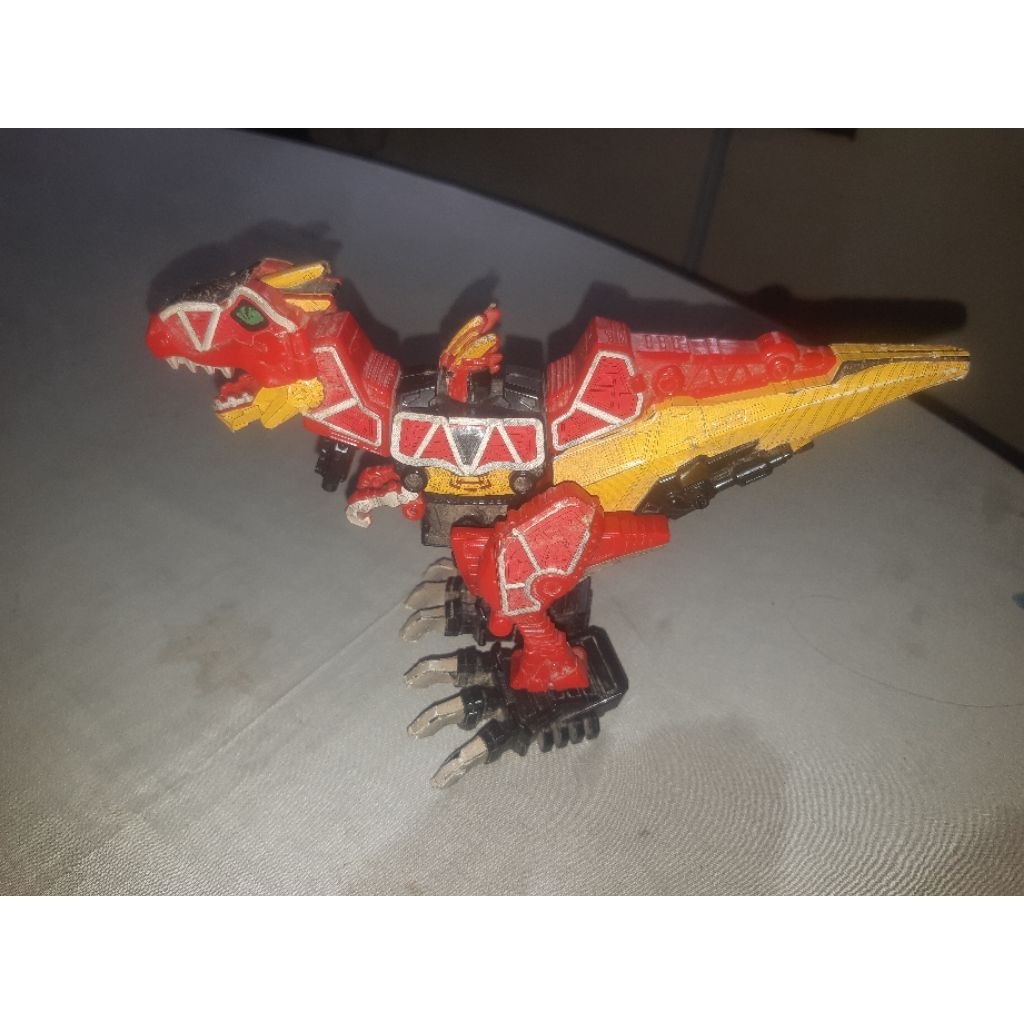 mini pla kyoryuger merah ori bandai