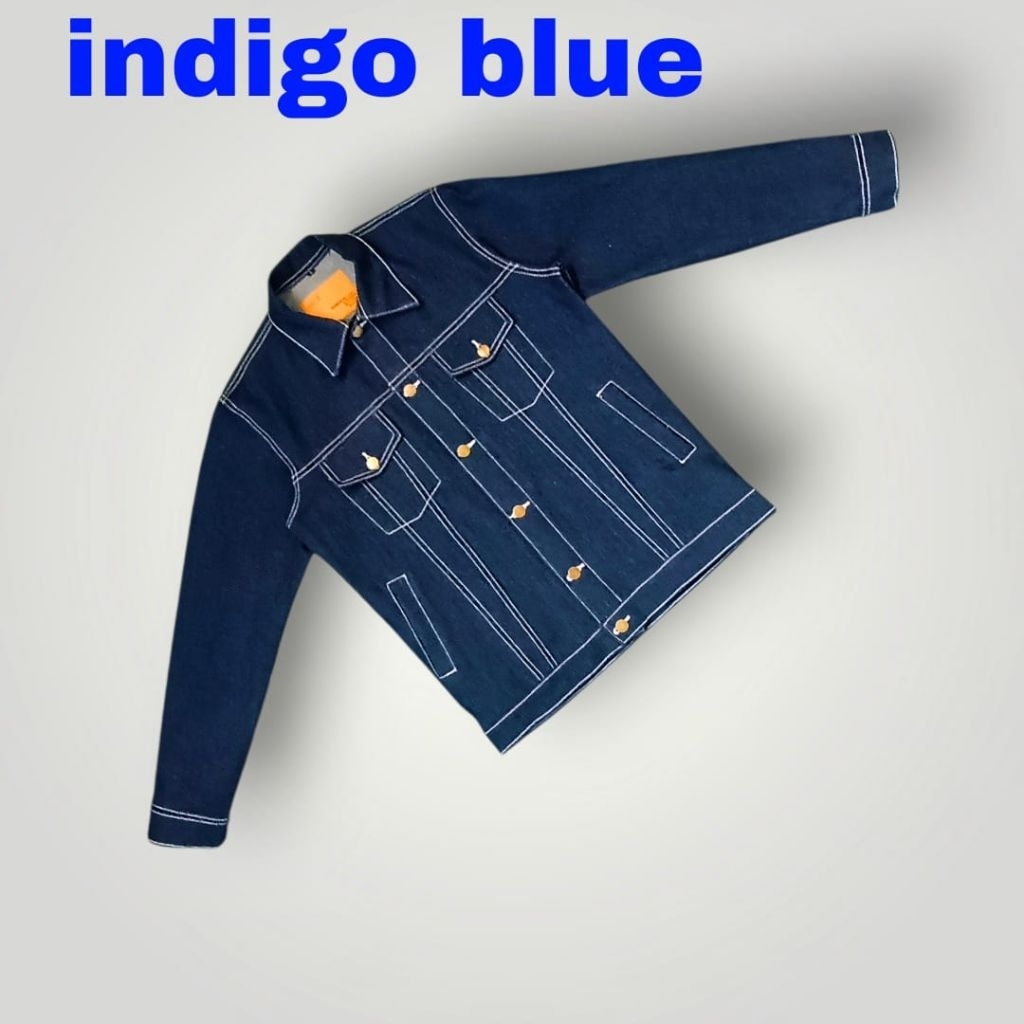 Jacket RAW DENIM BLU INDIGO 14 Oz
