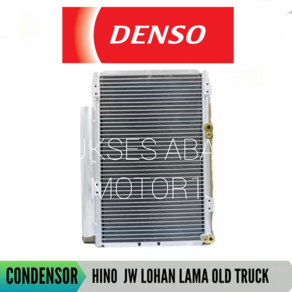 CONDENSOR AC KONDENSOR AC HINO FM260 270 500 700 JW LOHAN LAMA OLD TRUCK ORIGINAL DENSO JAPAN