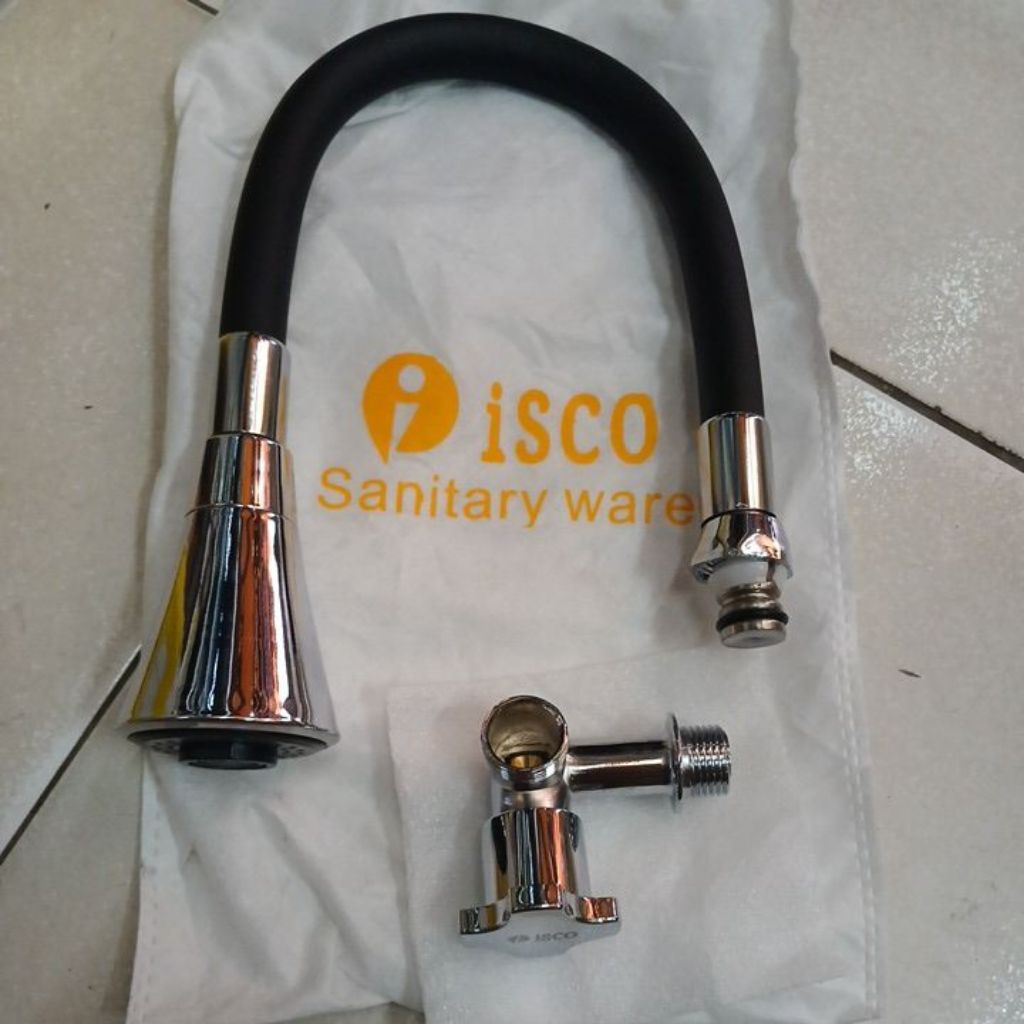 KRAN LEHER ANGSA FLEKSIBEL KARET ISCO