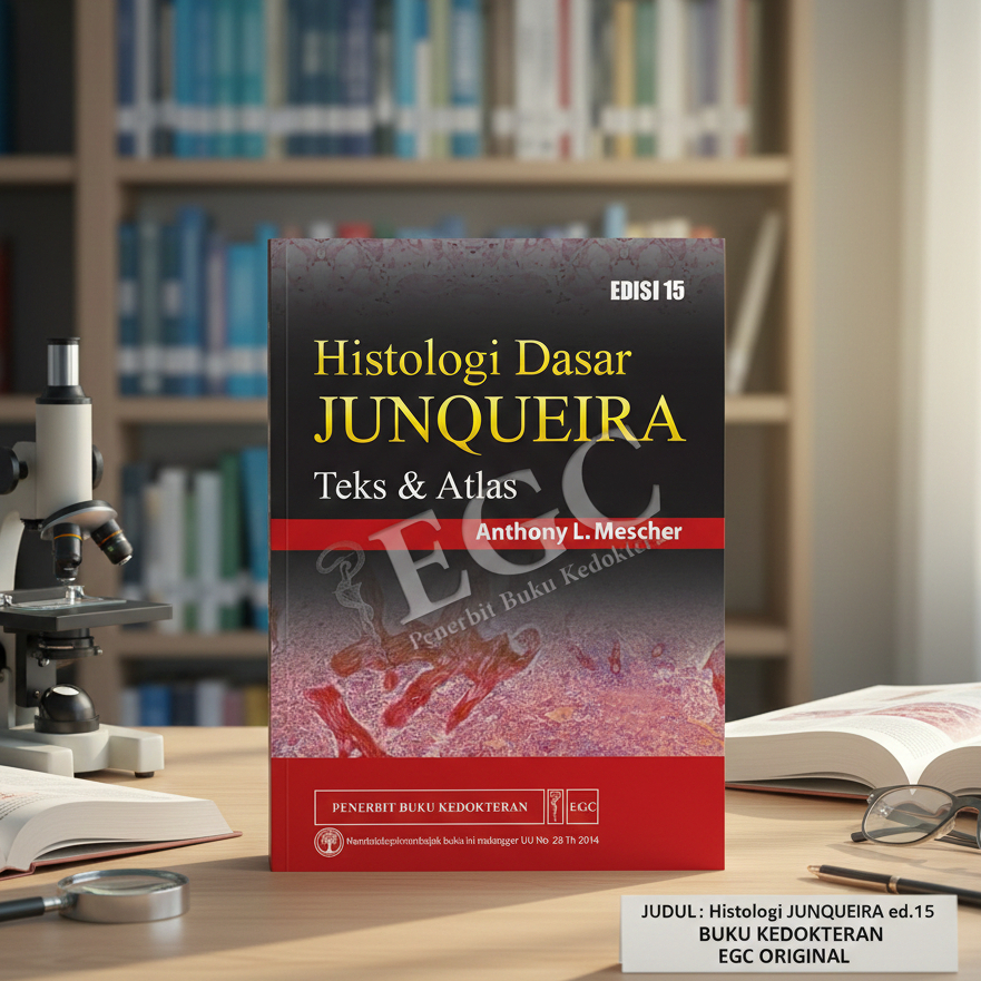 Histologi Dasar JUNQUEIRA ed.15 BUKU KEDOKTERAN EGC ORIGINAL