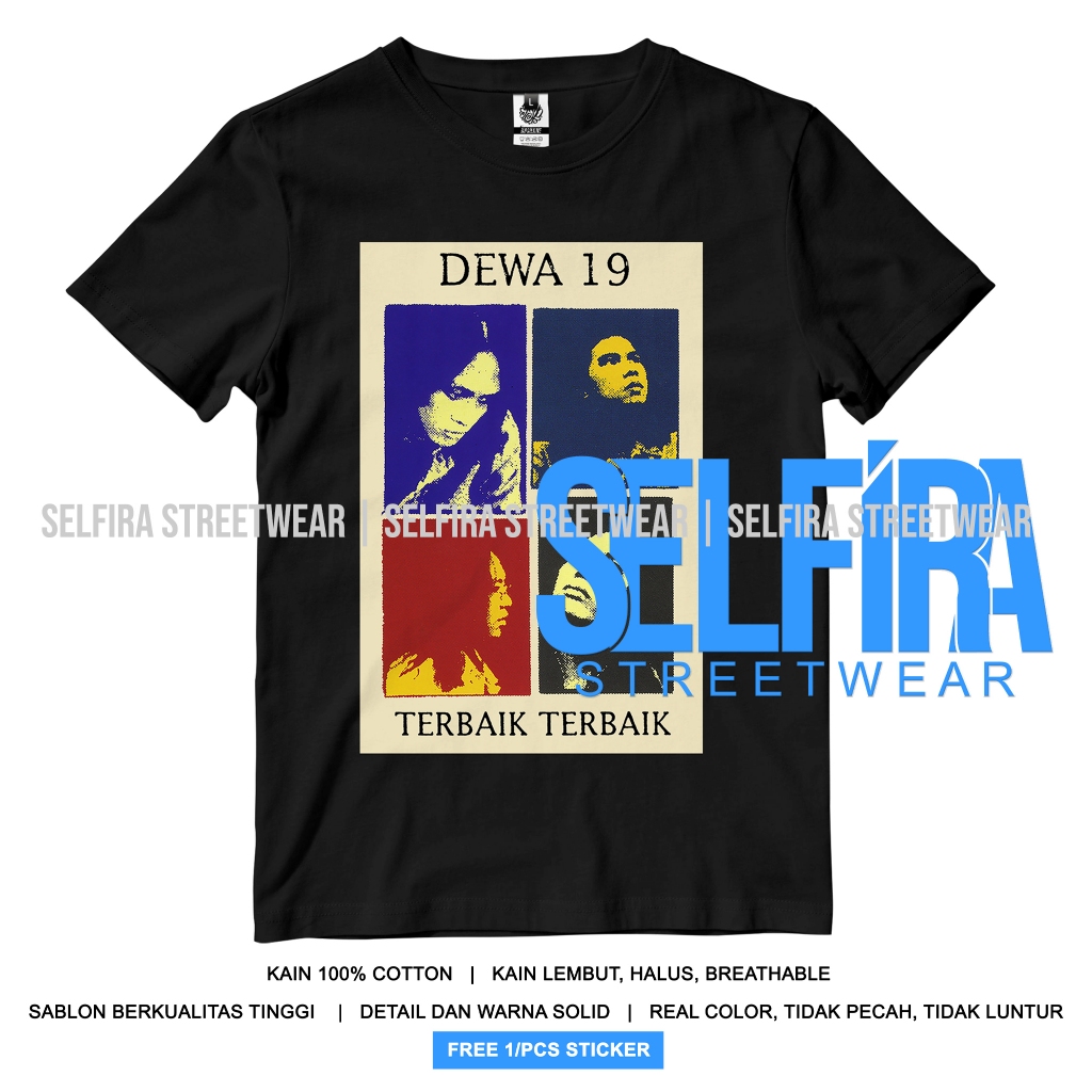 Kaos Dewa 19 Terbaik Terbaik - Sablon Plastisol