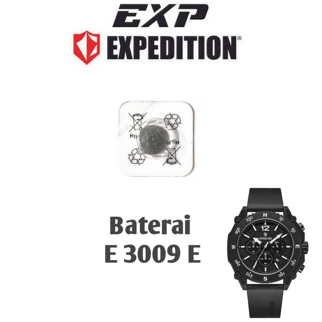 Baterai Original untuk Jam Tangan Expedition Type E 3009 E, E 6868 M, E 6869 M