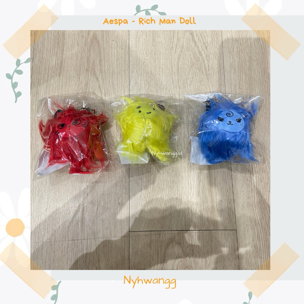 AESPA - AESPA WEEK RICH MAN DOLL [READY STOCK]