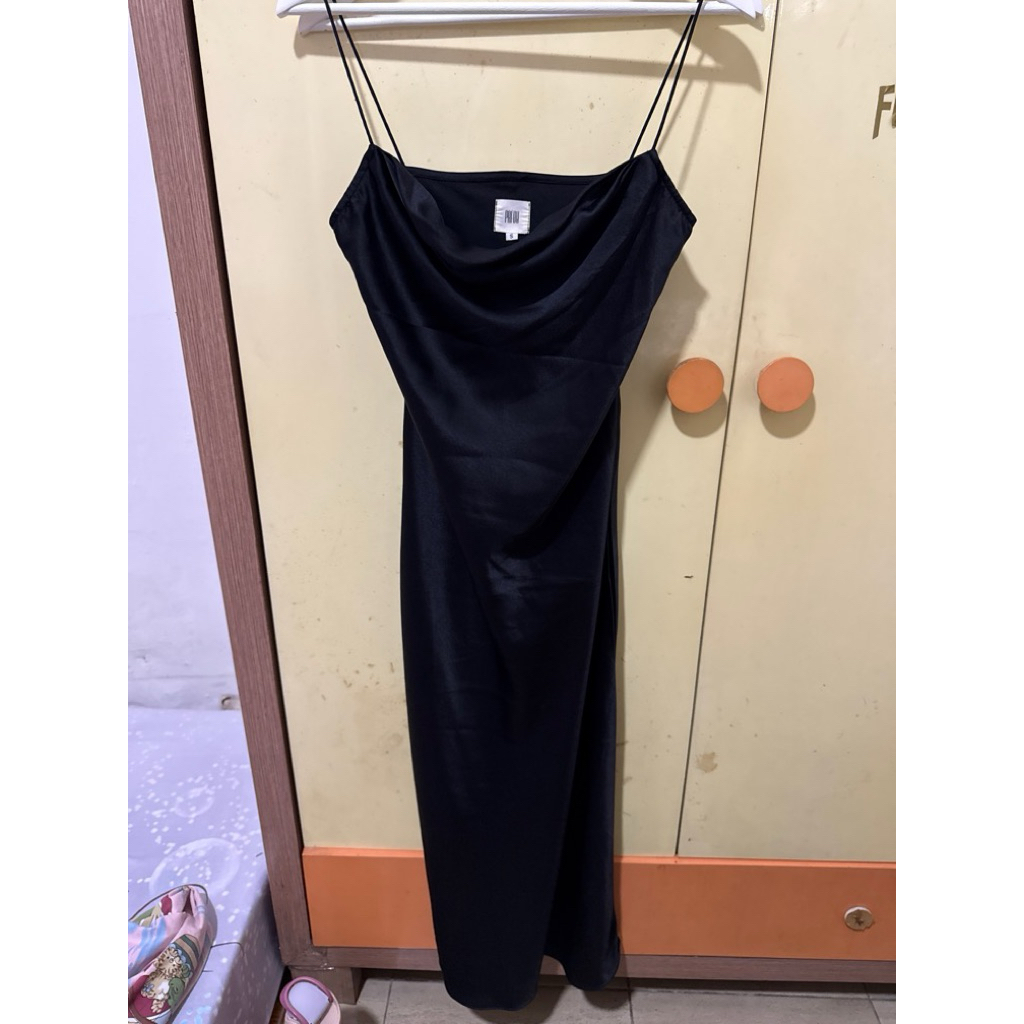 pafon dress hitam