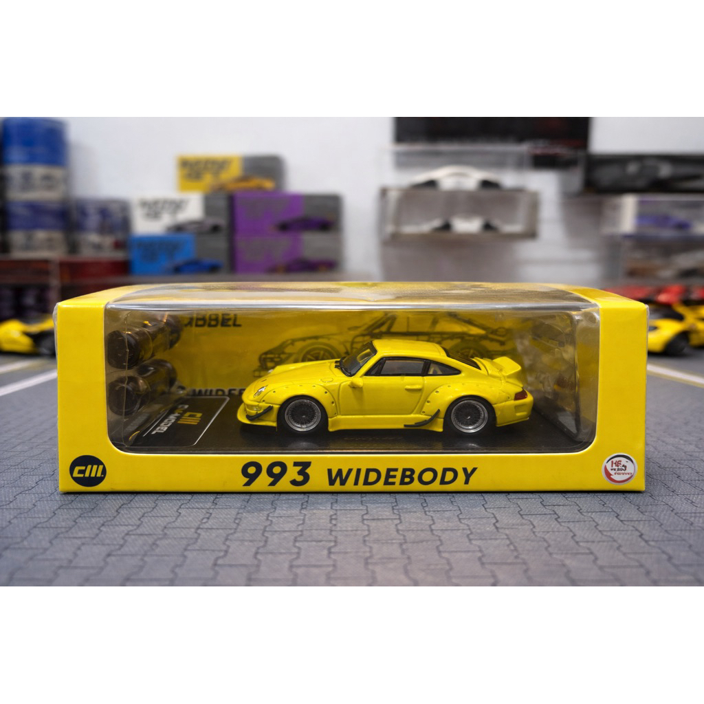 Diecast Porsche 993 Widebody CM Model