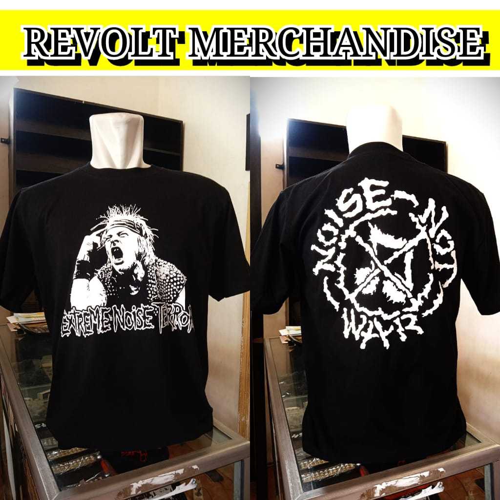 kaos band extreme noise terror , t-shirt band extreme noise terror, kaos band punk, kaos punk, kaos 