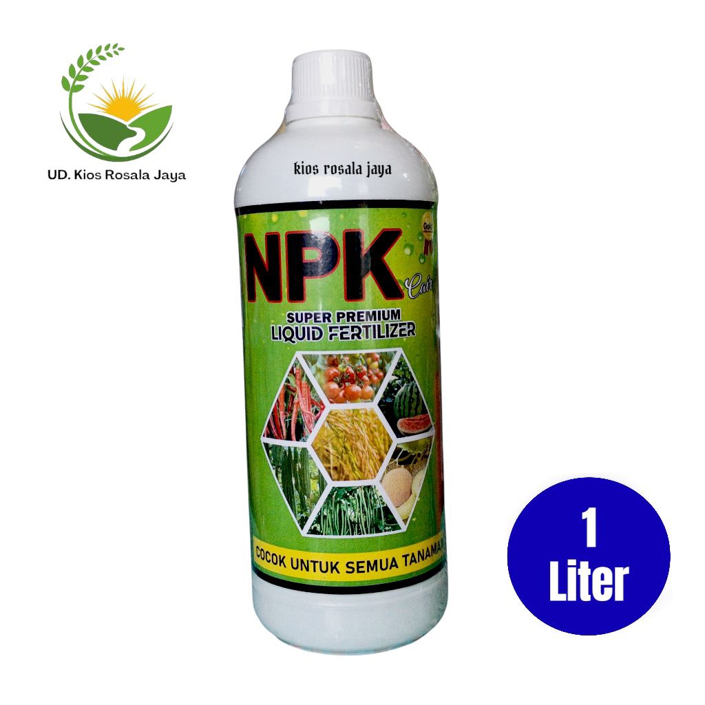 Pupuk NPK Cair Gold kemasan 1 Liter