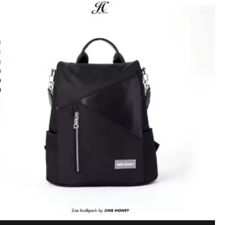 Tas ransel zoe by jims honey hitam