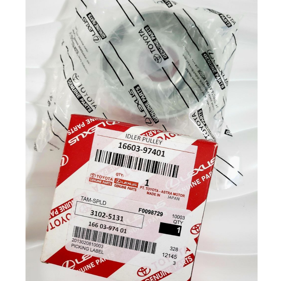 Idler Pulley Fan Belt Timing Belt AC Xenia Avanza Old 1300cc | Original Jepang | Kualitas Premium da