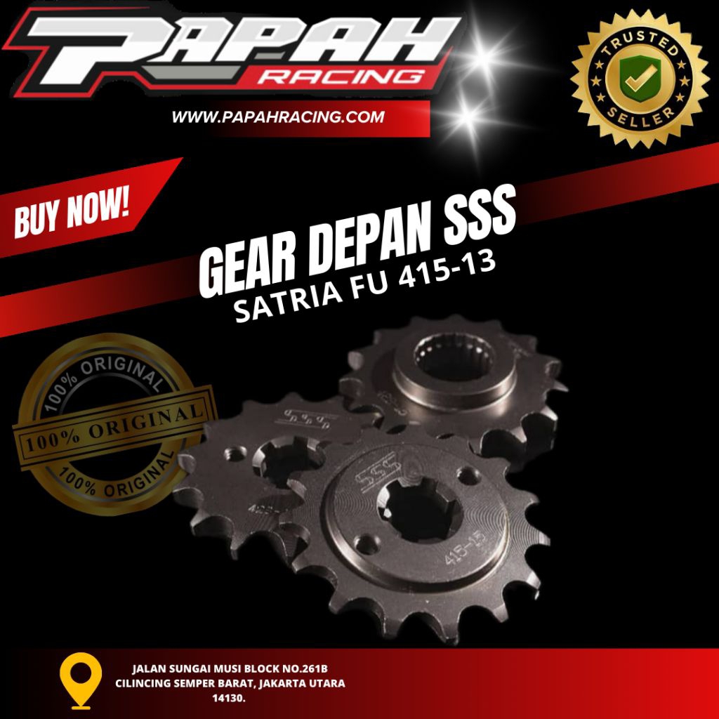 GEAR DEPAN SSS SATRIA FU 13-415