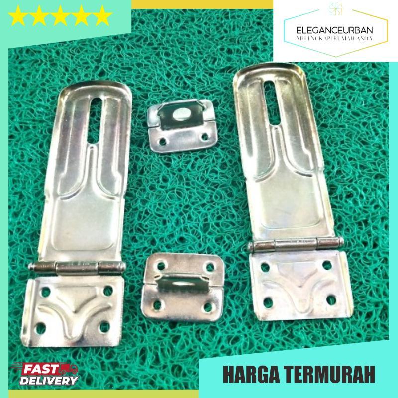 Overvall Pintu Gantungan Gembok 300 400 500 600 Engsel Tempelan Gembok Tempat Kunci Overpal