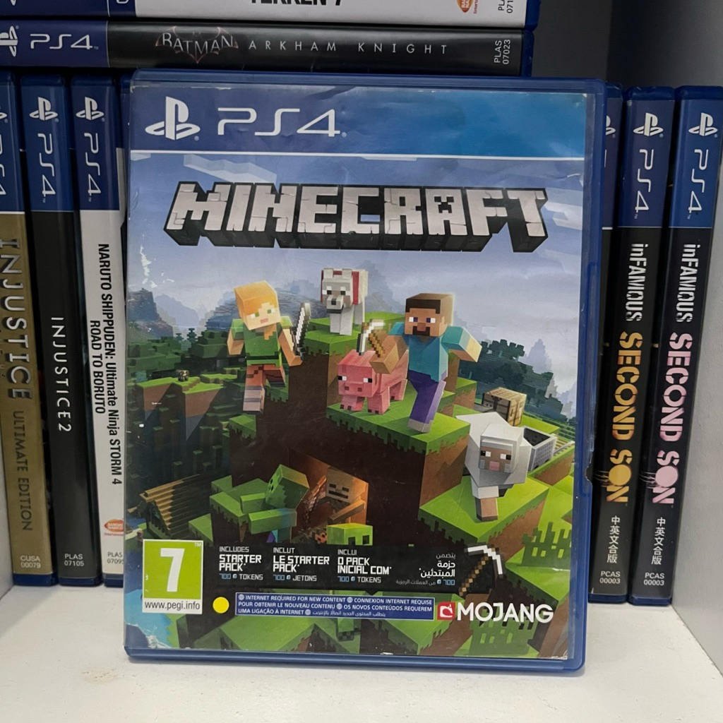 minecraft ps4 disc playstation4 kaset ps bd minecraft.