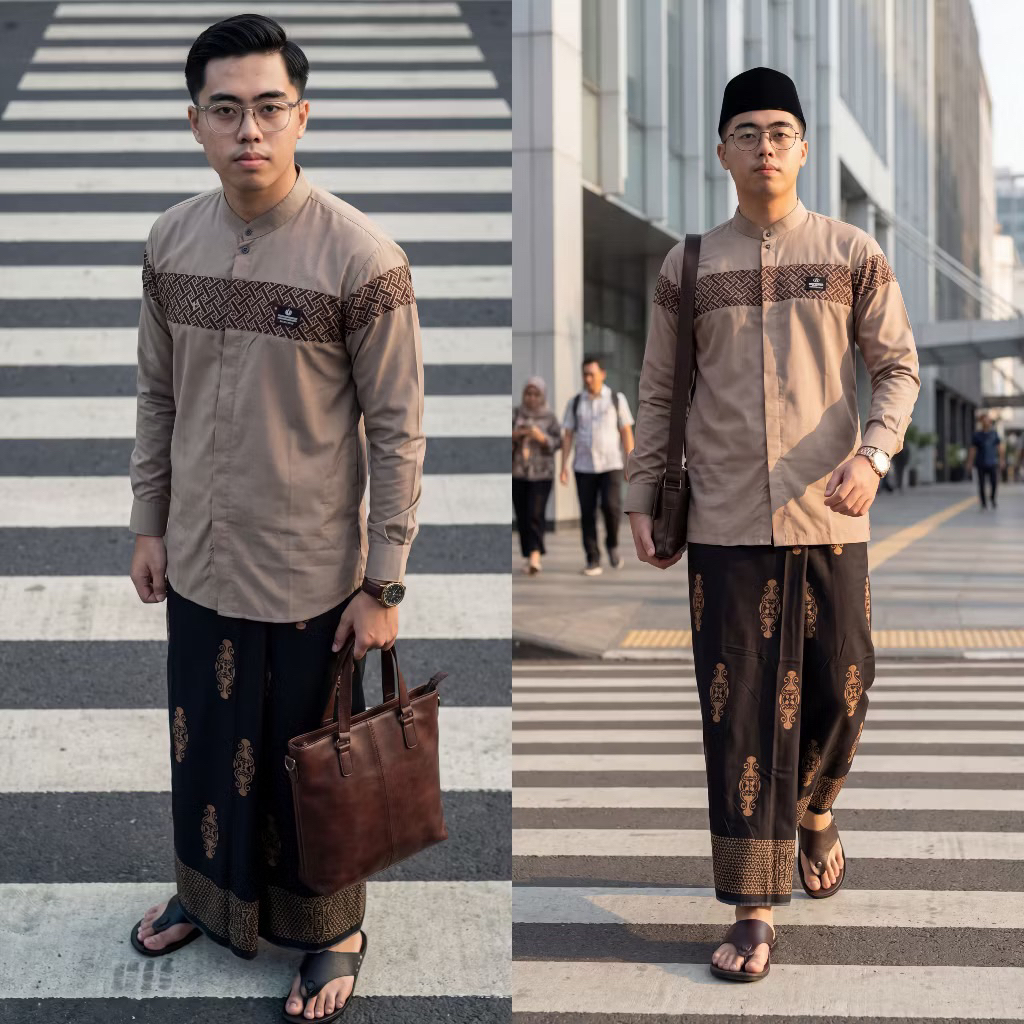 Baju koko setelan baju koko setelan sarung