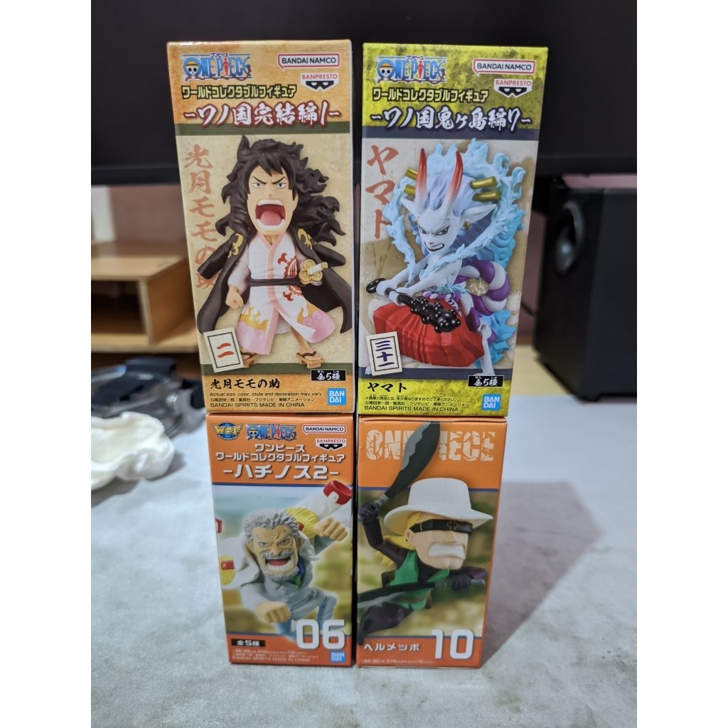 Wcf Yamato, Garp, Momonosuke, Helmeppo (All New)