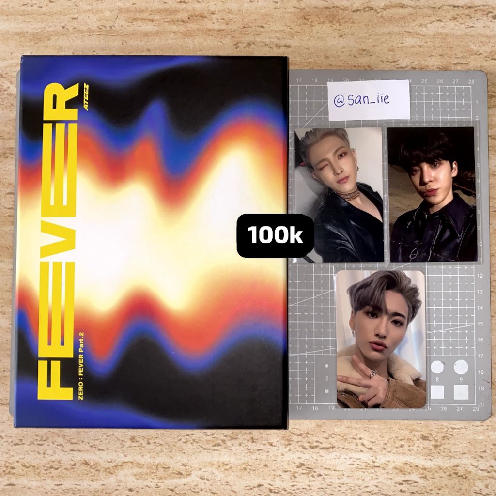 album POB ateez fever part 2 fireworks hongjoong seonghwa yunho yeosang san wooyoung
