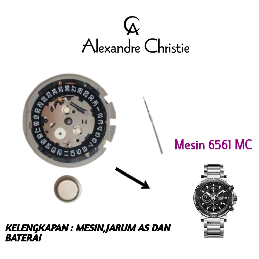 Mesin Alexandre Christie original 6561 MC