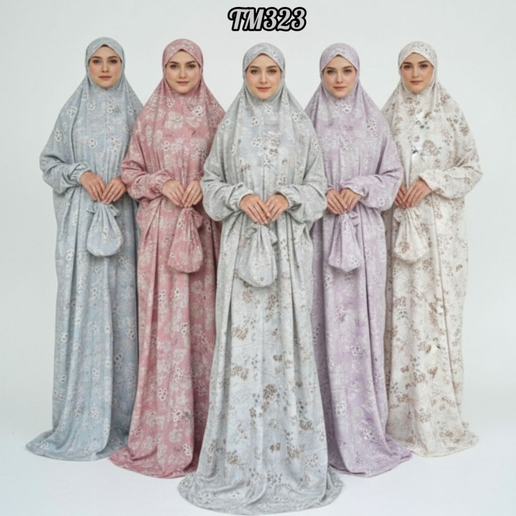 Mukena Terusan Mukena Mukenah Sutra Mukena Hadramaut Mukenah Dewasa Motif Mukena Traveling Mukenah T