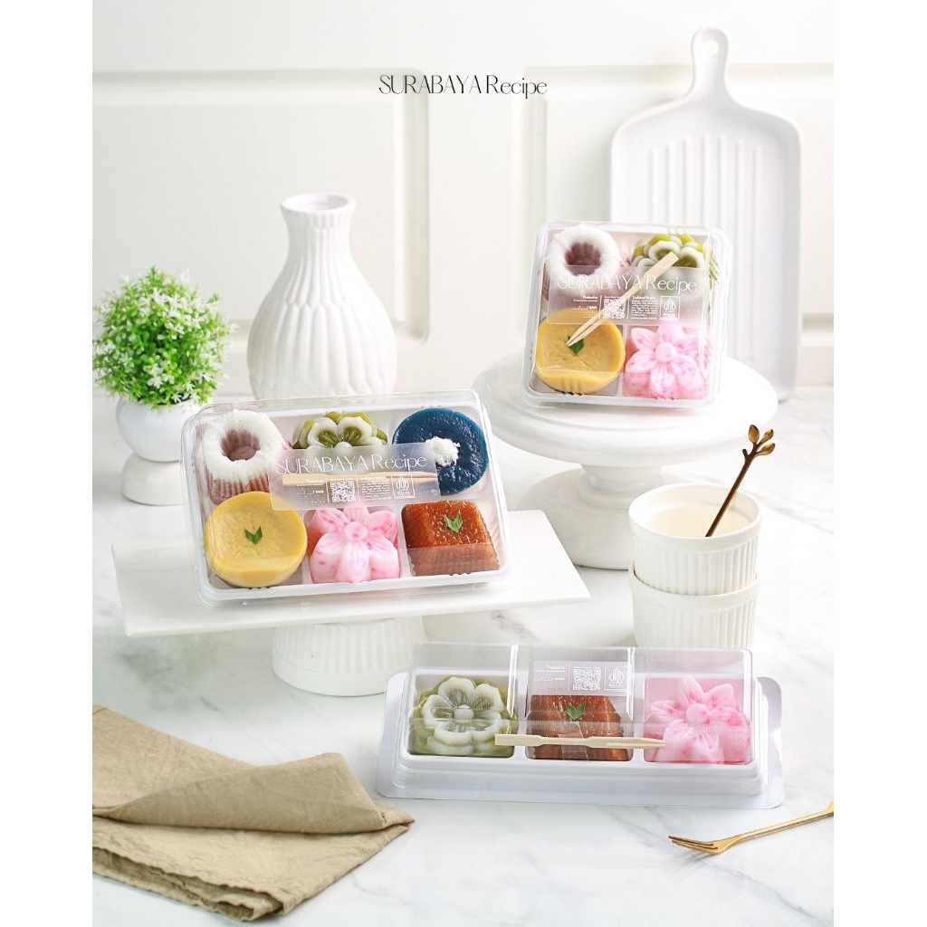 Surabaya Recipe Snack Box - Kue Tradisional Jajanan Pasar - Snack Box Surabaya - Snack Box Wedding -