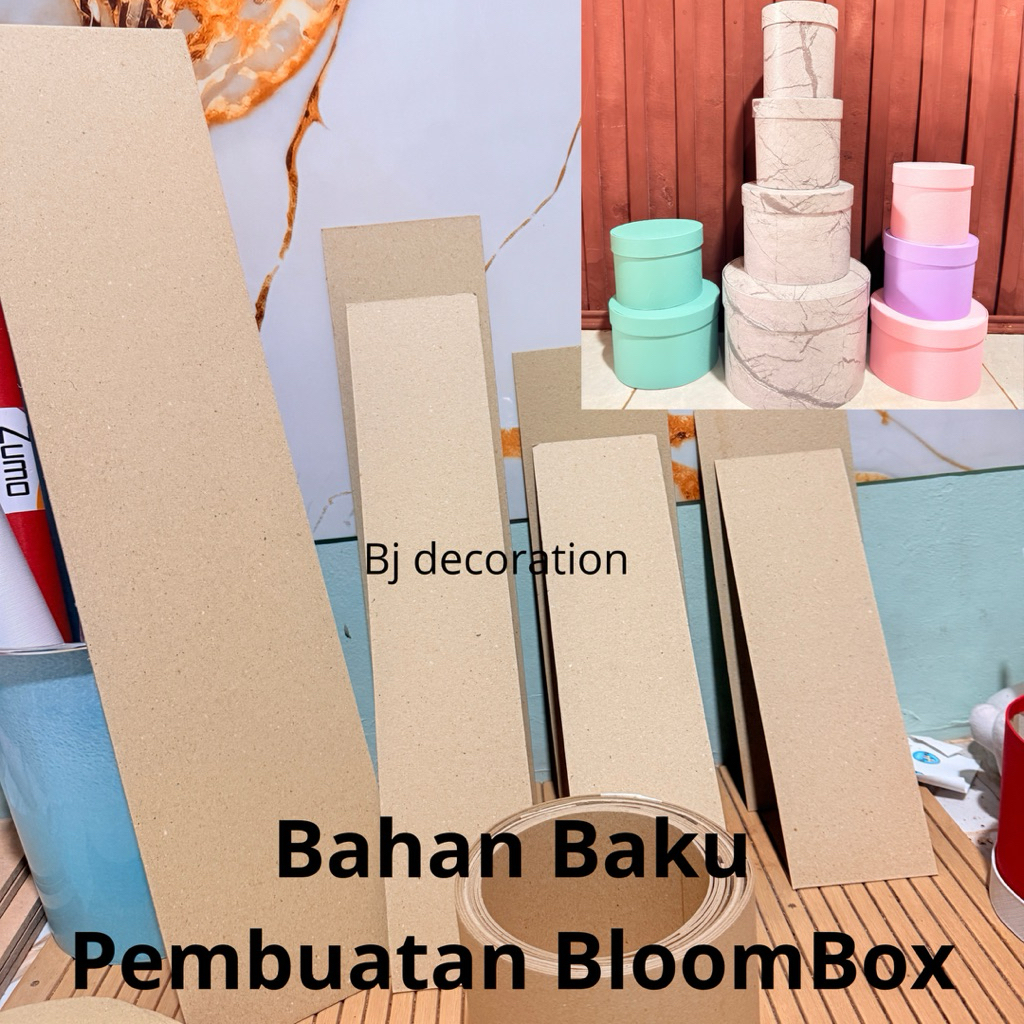 10pcs BAHAN BAKU BLOOMBOX / YELLOW BOARD 40 / BLoombox / box buket