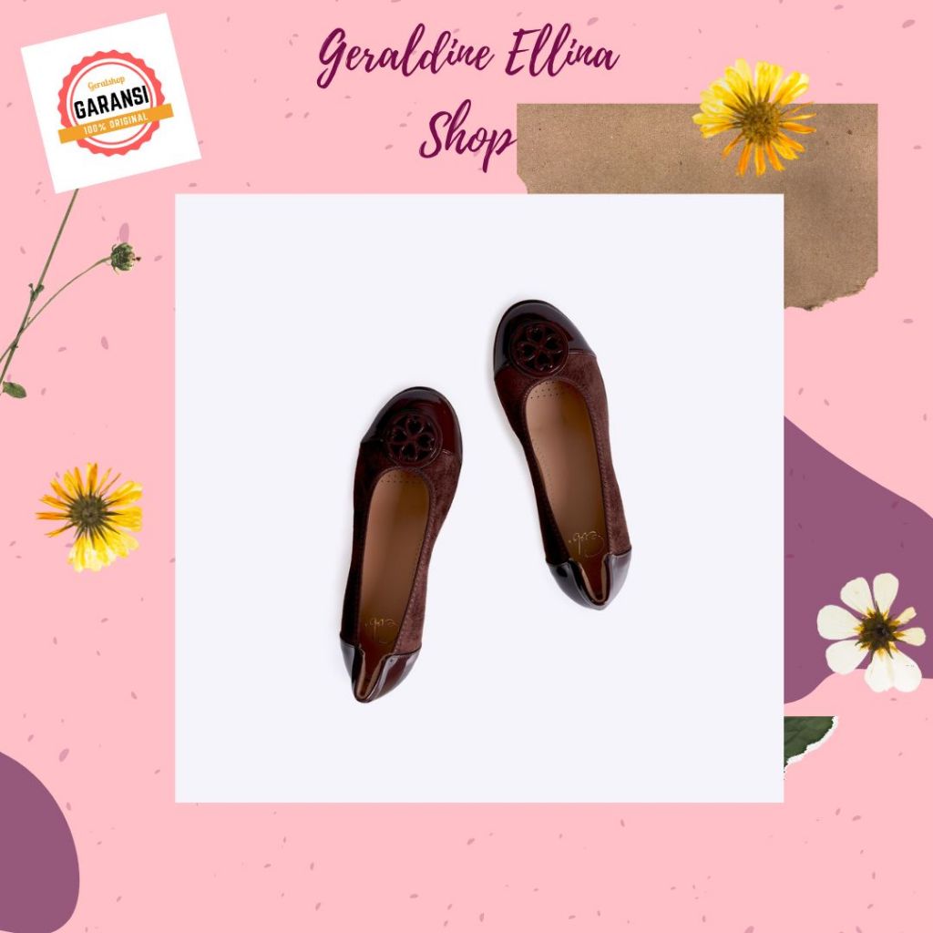 Sepatu wedges wanita EVB original sale seri JASENA