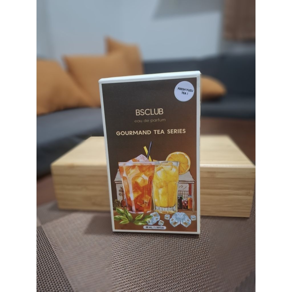 Parfum BSCLUB Gourmand Tea Series Fresh yuzu tea 30ml Eau De Parfum