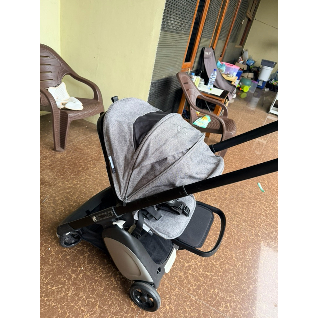 Preloved Stroller Bugaboo Ant Black frame Banyak Bonus