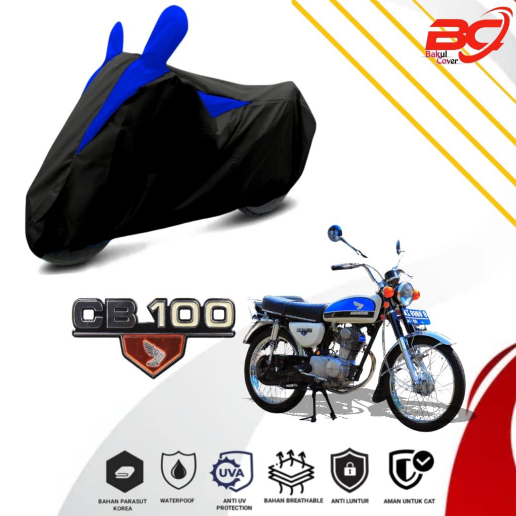 sarung motor anti air HONDA CB 100,CB100 K0, CB GELATIK, CB100K5, cover motor waterproof, selimut mo