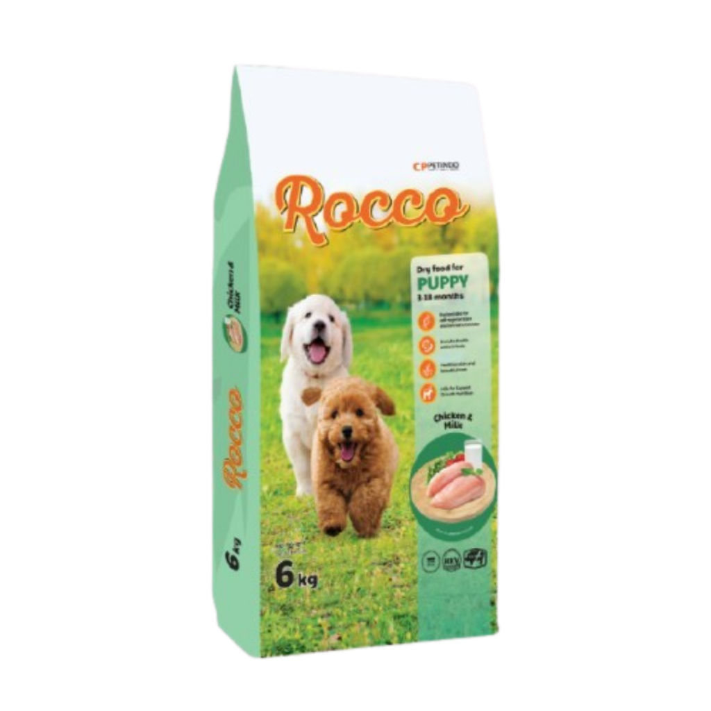 DogFood - Rocco Chicken & Milk Puppy Dog Food 6 kg