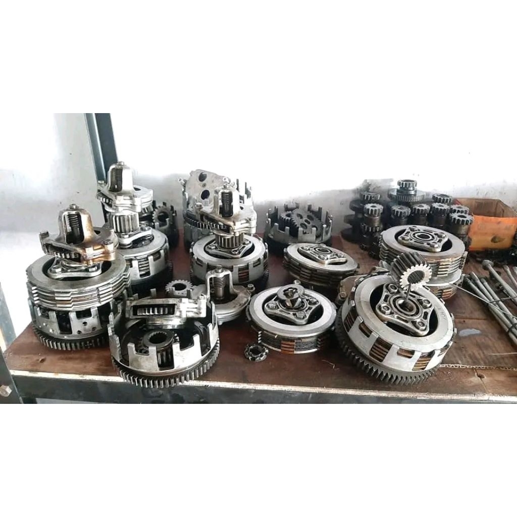 DRAF GEAR MEGAPRO PRIMUS MP LAMA SET POMPA OLI