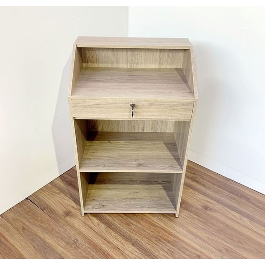 meja kasir untuk warung/ meja kasir warung klontong