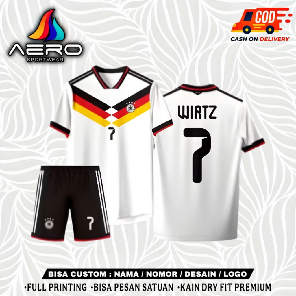 JERSEY OLAHRAGA TIMNAS JERMAN PIALA DUNIA 2026
