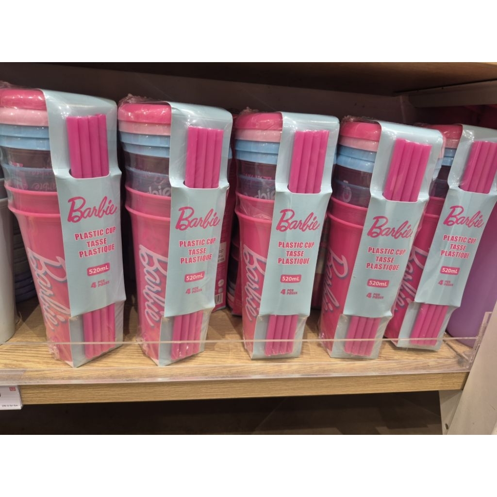 Gelas Miniso x Barbie